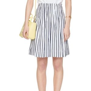 KATE SPADE NY Broome Street Striped Skirt